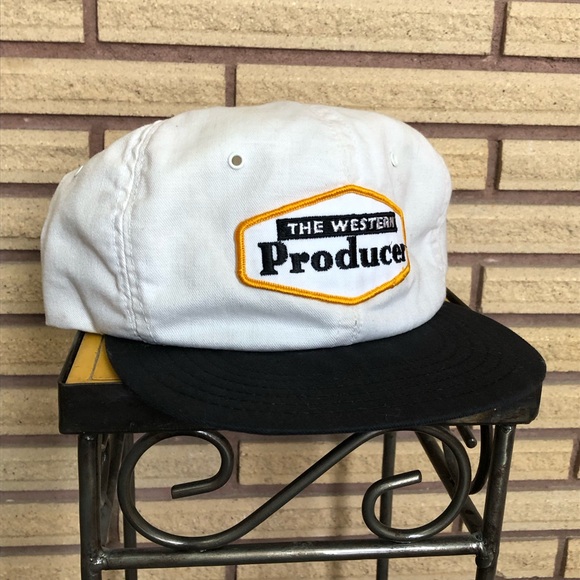 70's "The Western Producer" Ball Cap - Western Canada Farmer's Hat - Unisex - Picture 3 of 9